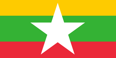 Dịch vụ Visa Châu Á - Quốc kỳ Myanmar