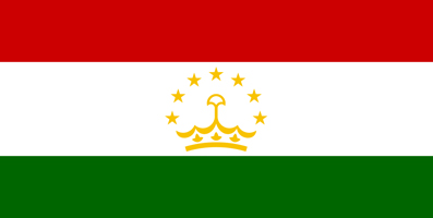 Dịch vụ Visa Châu Á - Quốc kỳ Tajikistan