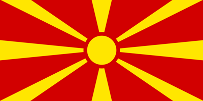 Dịch vụ Visa Châu Âu - Quốc kỳ Macedonia