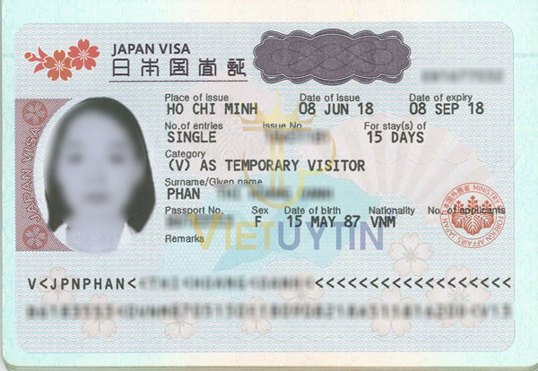 Kết quả visa công tác Nhật Bản của chị Oanh