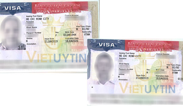 Visa được gia hạn của chú Trất và cô An