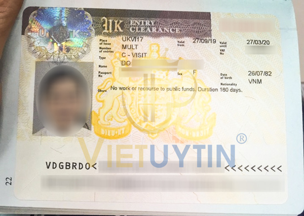 Visa thăm thân Anh của chị Hằng Visa thăm thân Anh của chị Hằng