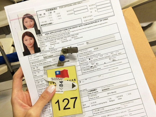 Mẫu giấy ủy quyền nộp thay hồ sơ xin visa Đài Loan