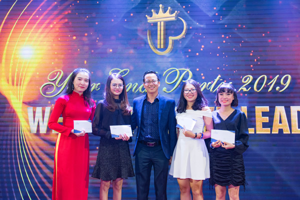 Cảm ơn các bạn đã nổ lực hết mình, đóng góp cho sự phát triển của công ty