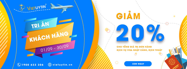 Việt Uy Tín triển khai chương trình Trí Ân Khách Hàng trong tháng 9