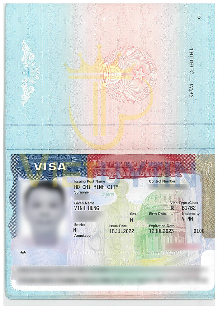 visa thăm thân Mỹ