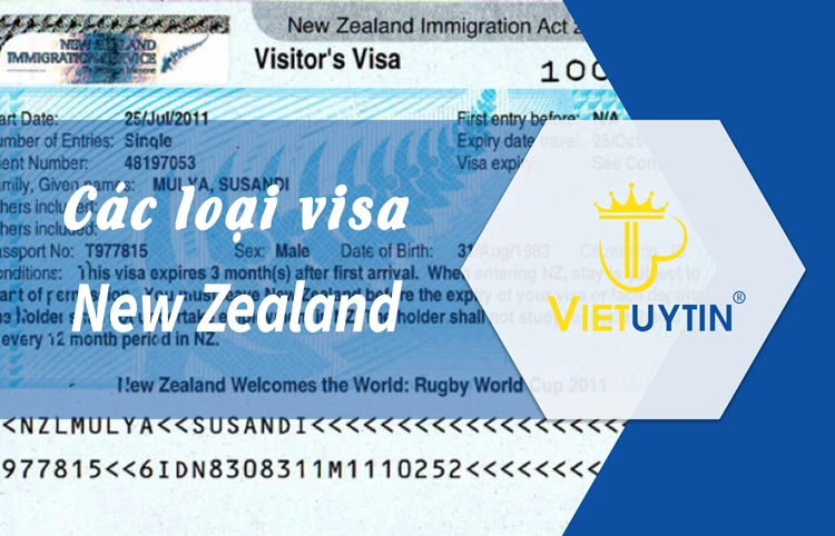 Cập nhật ngay danh sách các loại visa New Zealand