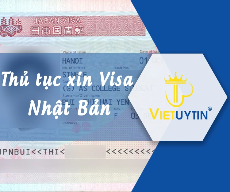 Hướng dẫn thủ tục xin visa Nhật Bản cho người Việt Nam