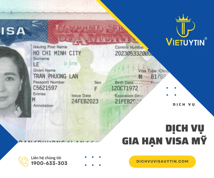 Dịch vụ gia hạn visa Mỹ – Gia hạn thị thực | Việt Uy Tín