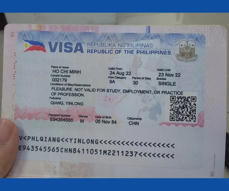 Xin visa Philippines cho người Việt Nam