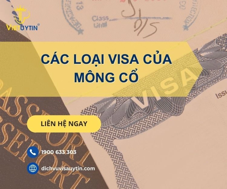 Mông Cổ cung cấp nhiều loại visa phù hợp với những mục đích khác nhau